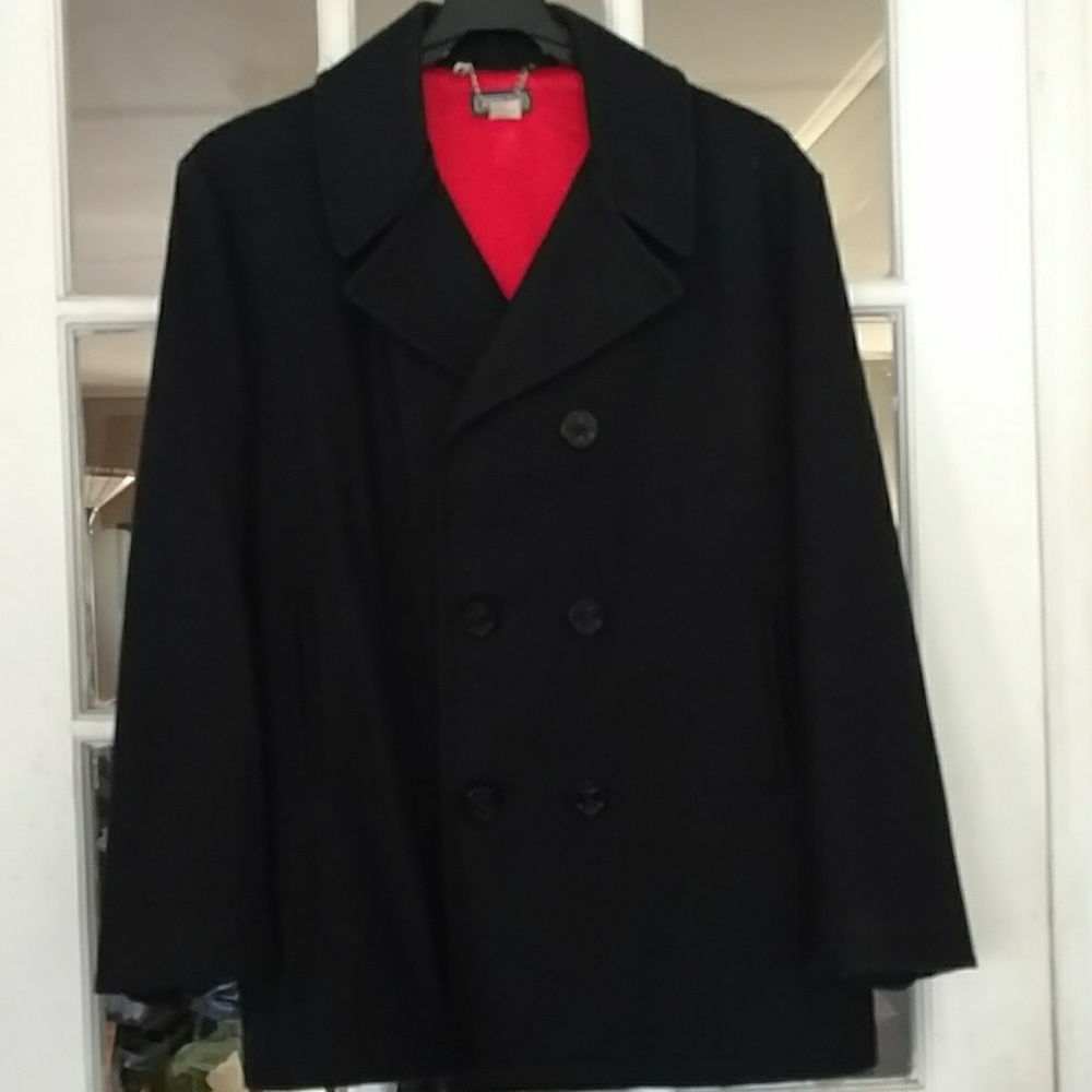 Men's Peacoat
